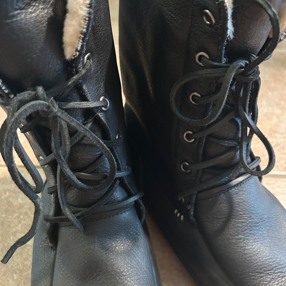 Black Waterproof Rain & Snow Boots with Insulation - Picture 5 of 5